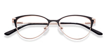 Load image into Gallery viewer, Black Cat Eye Full Rim Women Eyeglasses by Vincent Chase-218967