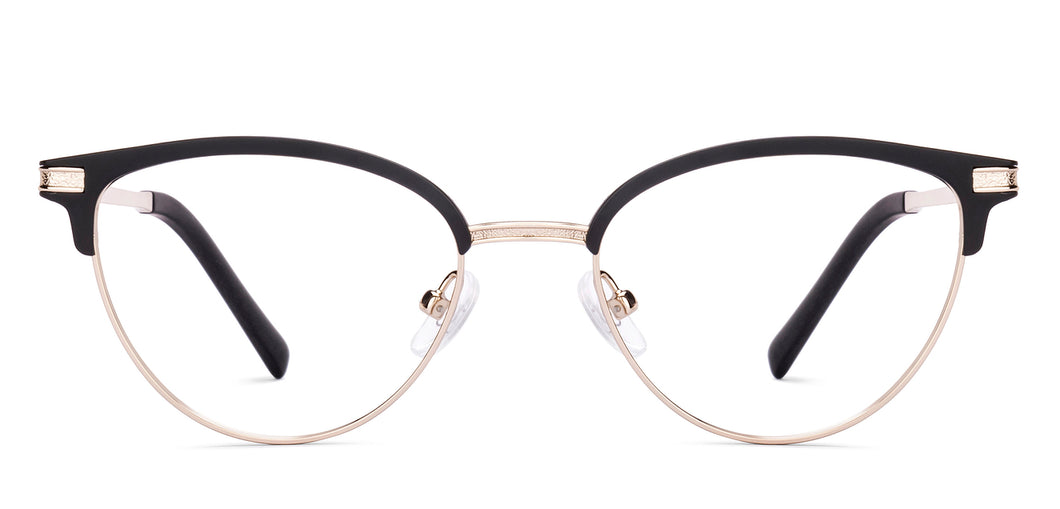 Black Cat Eye Full Rim Women Eyeglasses by Vincent Chase Online-218772