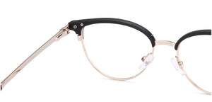 Black Cat Eye Full Rim Women Eyeglasses by Vincent Chase Online-218772