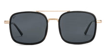 Load image into Gallery viewer, Gold Rectangle Full Rim Unisex Sunglasses by Vincent Chase-215945