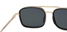Load image into Gallery viewer, Gold Rectangle Full Rim Unisex Sunglasses by Vincent Chase-215945