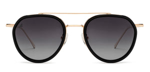 Black Aviator Full Rim Unisex Sunglasses by Vincent Chase Online-209321