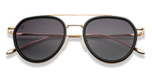 Load image into Gallery viewer, Black Aviator Full Rim Unisex Sunglasses by Vincent Chase Online-209321