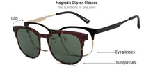 Load image into Gallery viewer, Black Square Full Rim Unisex Eyeglasses by Lenskart Air-205275
