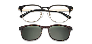 Black Square Full Rim Unisex Eyeglasses by Lenskart Air-205275