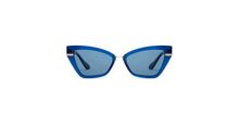 Load image into Gallery viewer, Blue Cat Eye Full Rim Women Sunglasses by Vincent Chase Polarized-212319