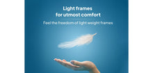 Load image into Gallery viewer, Transparent Wayfarer Full Rim Kids Eyeglasses by Hooper-209501