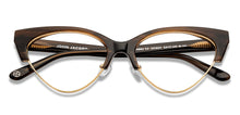 Load image into Gallery viewer, Gold Cat Eye Full Rim Women Eyeglasses by John Jacobs-201664