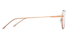 Load image into Gallery viewer, Gold Geometric Full Rim Unisex Eyeglasses by Lenskart Air-211609
