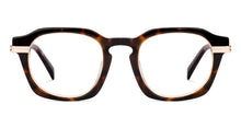 Load image into Gallery viewer, Gold Round Full Rim Unisex Eyeglasses by John Jacobs-224688