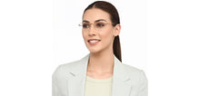 Load image into Gallery viewer, Gold Rectangle Half Rim Unisex Eyeglasses by Vincent Chase Online-207972