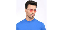 Load image into Gallery viewer, Gold Round Full Rim Women Sunglasses by John Jacobs-208082