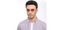 Load image into Gallery viewer, Gold Cat Eye Full Rim Women Sunglasses by John Jacobs-208087