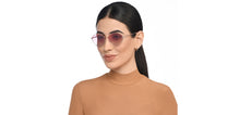 Load image into Gallery viewer, Gold Cat Eye Full Rim Women Sunglasses by John Jacobs-208087