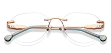 Load image into Gallery viewer, Gold Geometric Rimless Women Eyeglasses by Lenskart STUDIO-224356