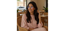 Load image into Gallery viewer, Gold Oval Rimless Women Eyeglasses by Lenskart-232204
