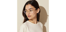 Load image into Gallery viewer, Gold Rectangle Rimless Unisex Eyeglasses by Vincent Chase-231505