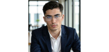 Load image into Gallery viewer, Gold Rectangle Rimless Unisex Eyeglasses by Vincent Chase-218257