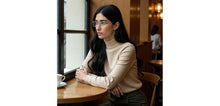 Load image into Gallery viewer, Gold Rectangle Rimless Unisex Eyeglasses by Vincent Chase-218257
