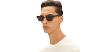 Load image into Gallery viewer, Tortoise Clubmaster Full Rim Unisex Sunglasses by John Jacobs-216890
