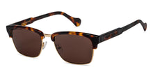 Load image into Gallery viewer, Tortoise Clubmaster Full Rim Unisex Sunglasses by John Jacobs-216890