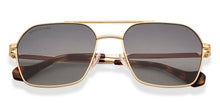 Load image into Gallery viewer, Gold Square Full Rim Unisex Sunglasses by John Jacobs-216880