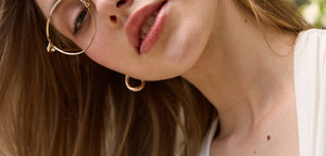 Gold Round Full Rim Unisex Eyeglasses by Le Petit Lunetier-216915