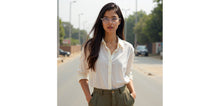 Load image into Gallery viewer, Transparent Round Full Rim Unisex Eyeglasses by Lenskart Air-227621