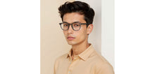 Load image into Gallery viewer, Grey Wayfarer Full Rim Unisex Eyeglasses by Lenskart Hustlr-232195