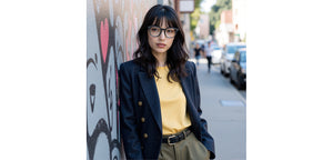 Grey Wayfarer Full Rim Unisex Eyeglasses by Lenskart Hustlr-232195