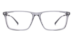 Dark Grey Rectangle Full Rim Unisex Eyeglasses by Vincent Chase-228242