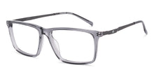 Load image into Gallery viewer, Dark Grey Rectangle Full Rim Unisex Eyeglasses by Vincent Chase-228242