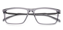 Load image into Gallery viewer, Dark Grey Rectangle Full Rim Unisex Eyeglasses by Vincent Chase-228242
