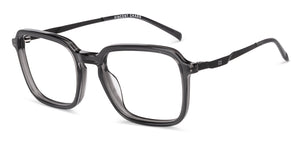 Grey Square Full Rim Unisex Eyeglasses by Vincent Chase-228232