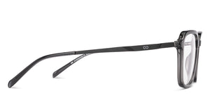 Grey Square Full Rim Unisex Eyeglasses by Vincent Chase-228232