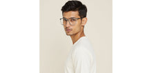 Load image into Gallery viewer, Light Grey Square Full Rim Unisex Eyeglasses by Vincent Chase-228246