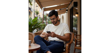 Load image into Gallery viewer, Light Grey Square Full Rim Unisex Eyeglasses by Vincent Chase-228246