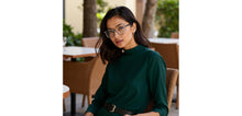 Load image into Gallery viewer, Light Grey Square Full Rim Unisex Eyeglasses by Vincent Chase-228246