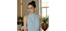 Load image into Gallery viewer, Light Grey Square Full Rim Unisex Eyeglasses by Vincent Chase-228246