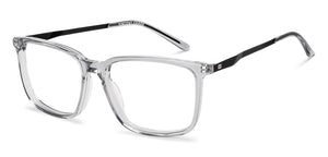 Light Grey Square Full Rim Unisex Eyeglasses by Vincent Chase-228246