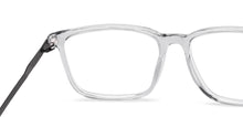 Load image into Gallery viewer, Light Grey Square Full Rim Unisex Eyeglasses by Vincent Chase-228246