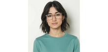 Load image into Gallery viewer, Transparent Rectangle Full Rim Unisex Eyeglasses by John Jacobs-215561