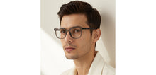 Load image into Gallery viewer, Grey Square Full Rim Unisex Eyeglasses by Lenskart Air-226518