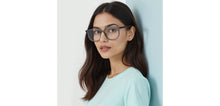 Load image into Gallery viewer, Grey Square Full Rim Unisex Eyeglasses by Lenskart Air-226518