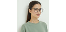 Load image into Gallery viewer, Grey Square Full Rim Unisex Eyeglasses by Lenskart Air-226518