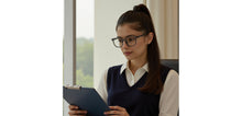Load image into Gallery viewer, Grey Square Full Rim Unisex Eyeglasses by Lenskart Air-226518