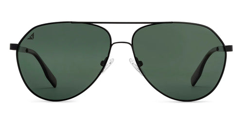 Black Aviator Full Rim Unisex Sunglasses by Vincent Chase Polarized-216028