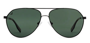 Black Aviator Full Rim Unisex Sunglasses by Vincent Chase Polarized-216028