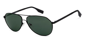Black Aviator Full Rim Unisex Sunglasses by Vincent Chase Polarized-216028
