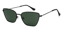 Load image into Gallery viewer, Black Cat Eye Full Rim Unisex Sunglasses by Lenskart-232011